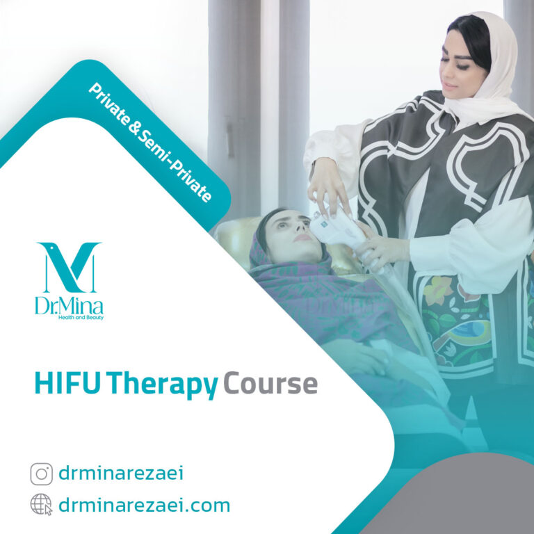 Working course with HIFU therapy device